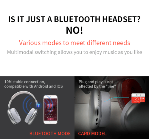 Auriculares Bluetooth Inalámbricos HIFI Stereo - OMNIVA