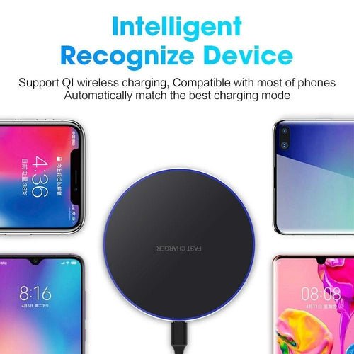 Dragon W9 Cargador Inalámbrico 30W Ultra Delgado - OMNIVA