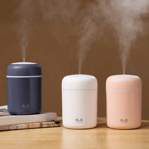 Humidificador Portátil de Aire con Difusor de Aceites Esenciales para Coche y Hogar - OMNIVA