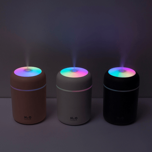 Humidificador Portátil de Aire con Difusor de Aceites Esenciales para Coche y Hogar - OMNIVA
