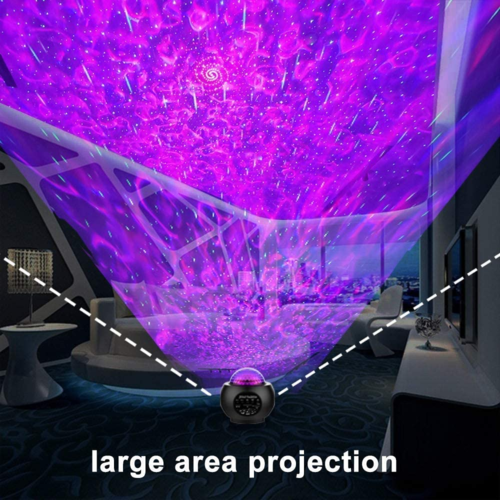 Proyector LED de Cielo Estrellado con Altavoz Bluetooth Inalámbrico - OMNIVA